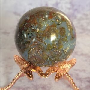 Ocean Jasper / Moss Agate Sphere